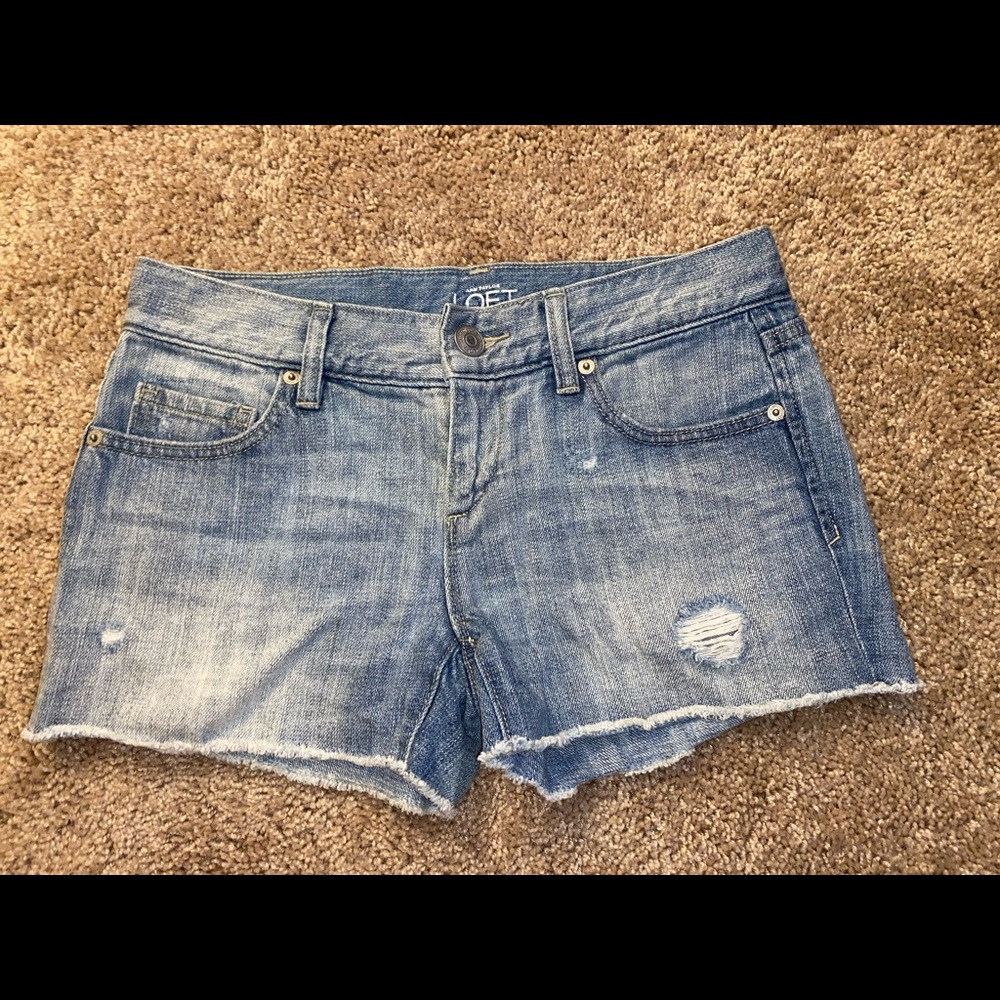 Loft Ann Taylor Jean Shorts